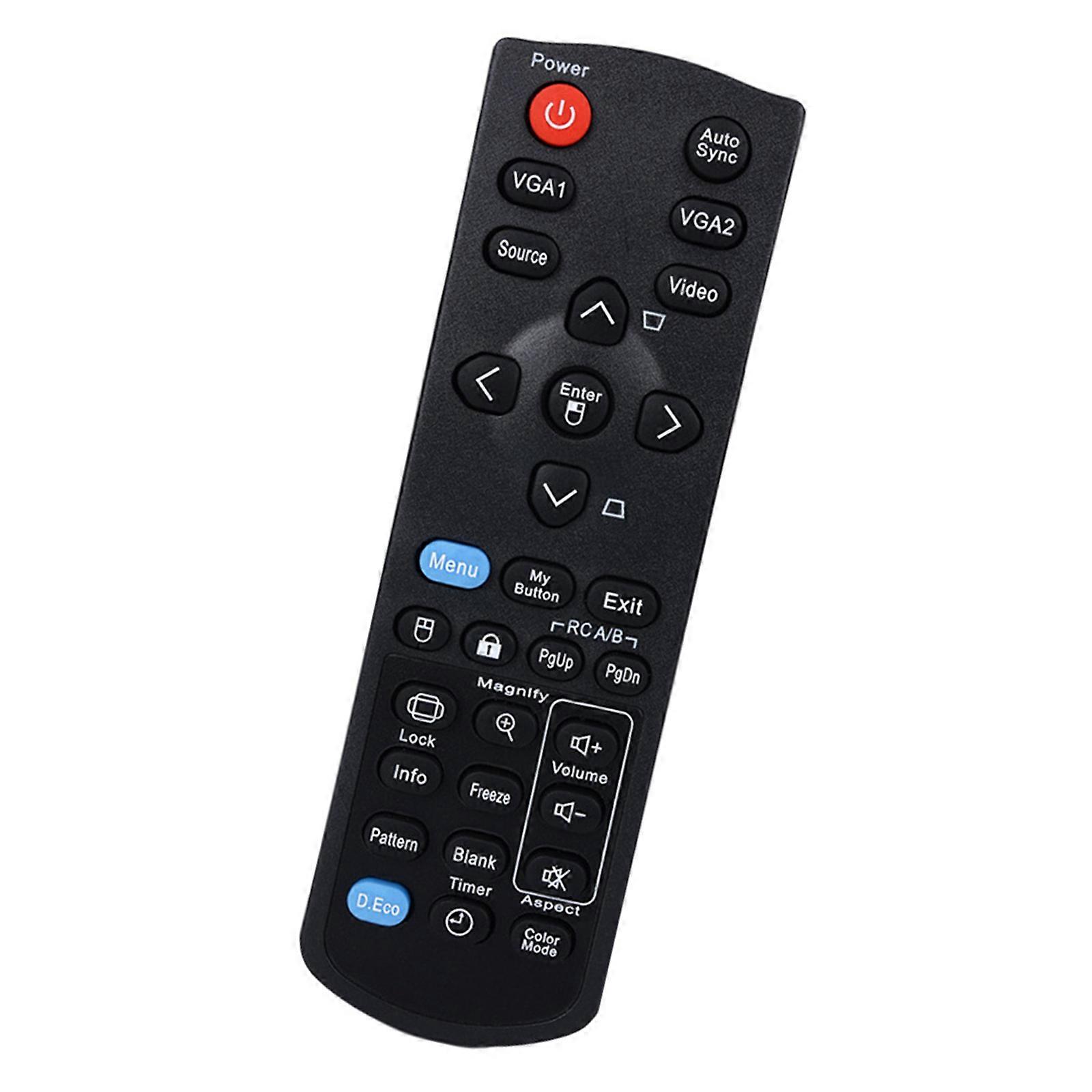 Easy To Use Remote Control For PJD5226W VS14116 VS1386 VS14295 VS14191 Projectors Controller Without Setups Required Multicolor