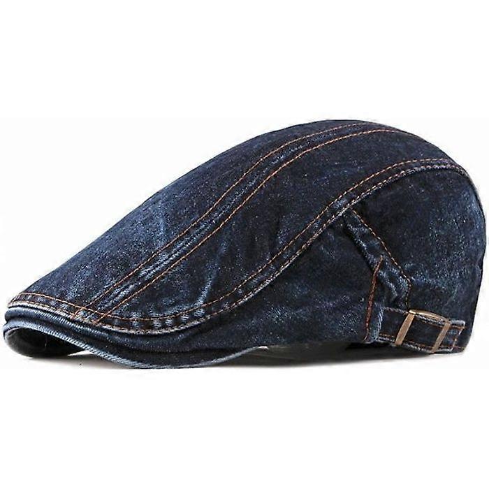 Men's and Women's Washed Denim Spring and Summer Cap - [924B5C3]