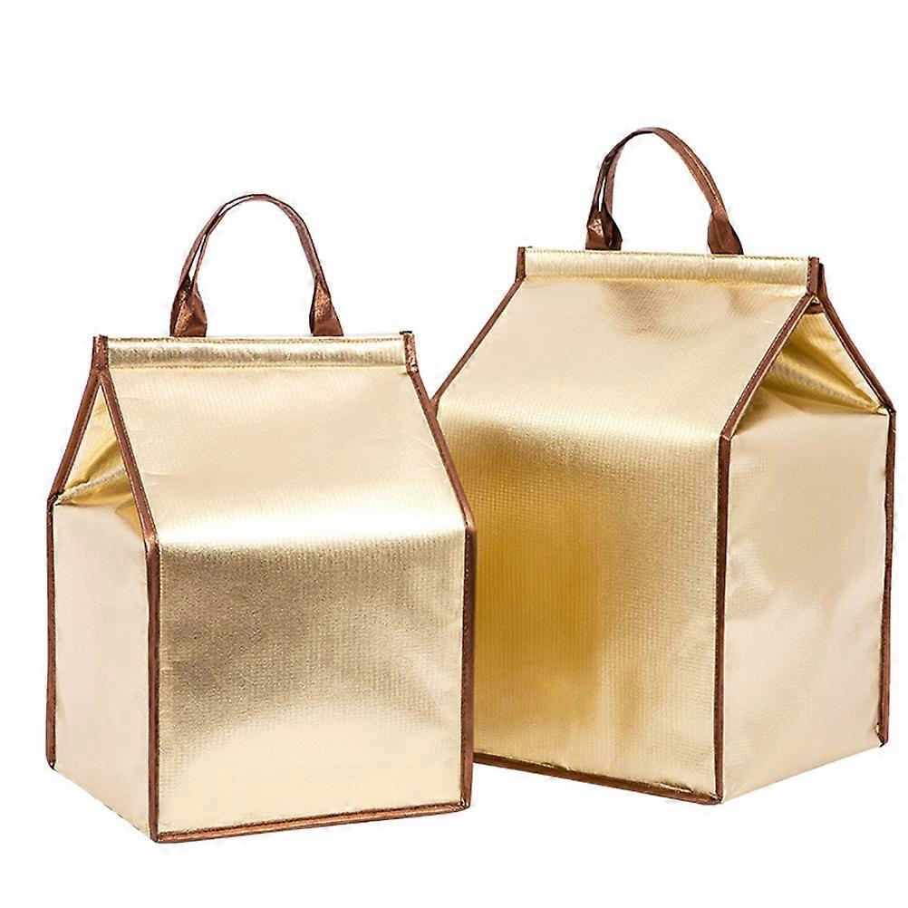 Reusable Insulated Lunch Bag Tote Bag Handheld for Travel Strong Adhesive Force Large Pulling Force 1Pack