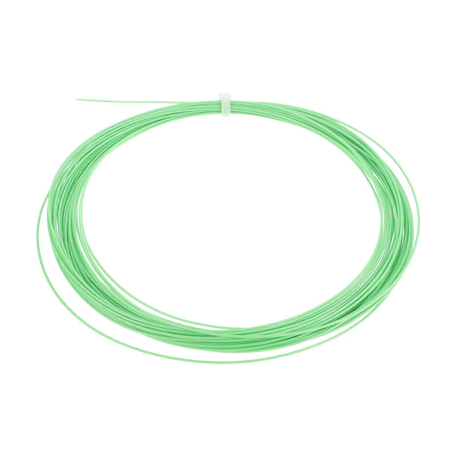 Badminton Racket Strings Racket Replacement String Beginners Badminton Practice 10m x 0.7mm Green Nylon 1 Roll
