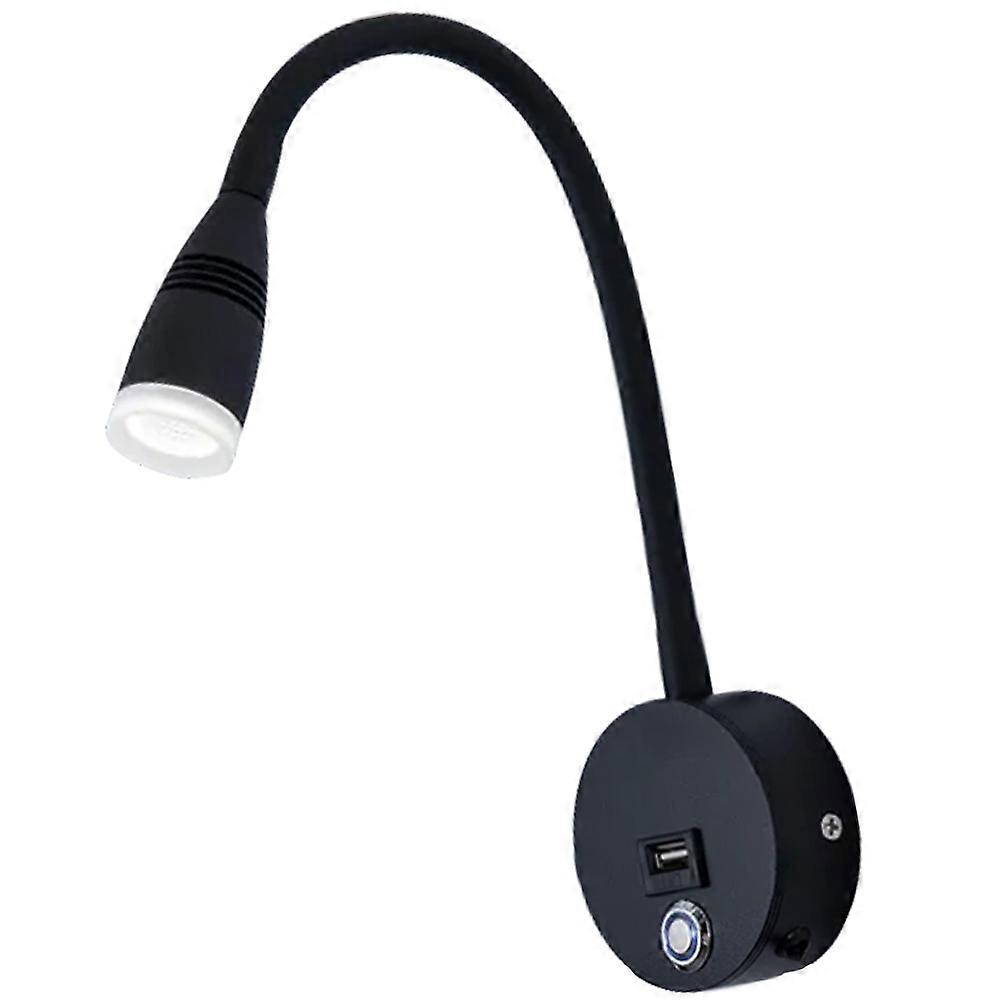 Wall Sconce Reading Light Led Wall Sconce Plug For Study Room 3W Low Power Consumption 1Set