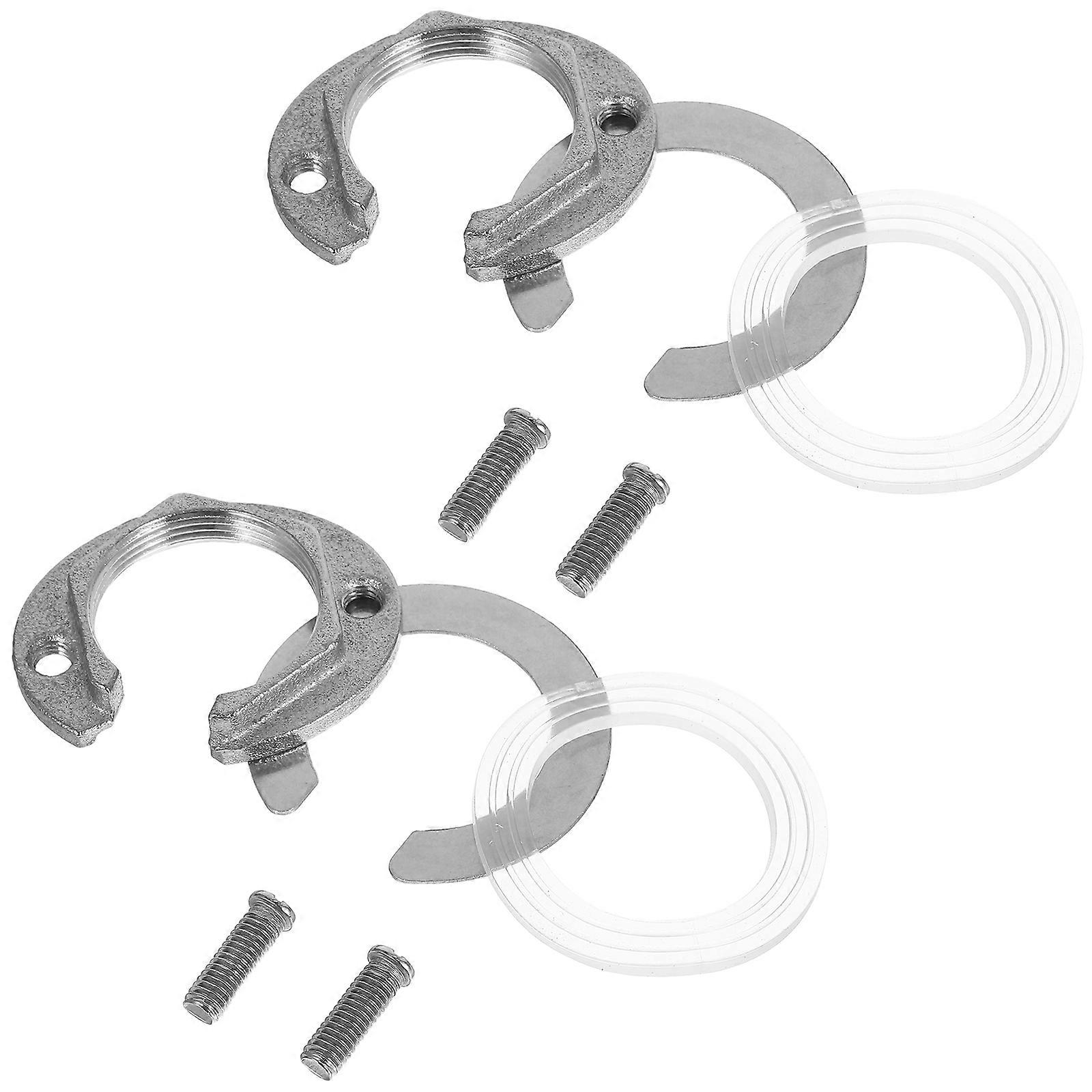 Kitchen Tap Lock Nut Tool Faucet Lock Nut Kitchen Sink Installation Universal Compatibility Copper 2 Sets