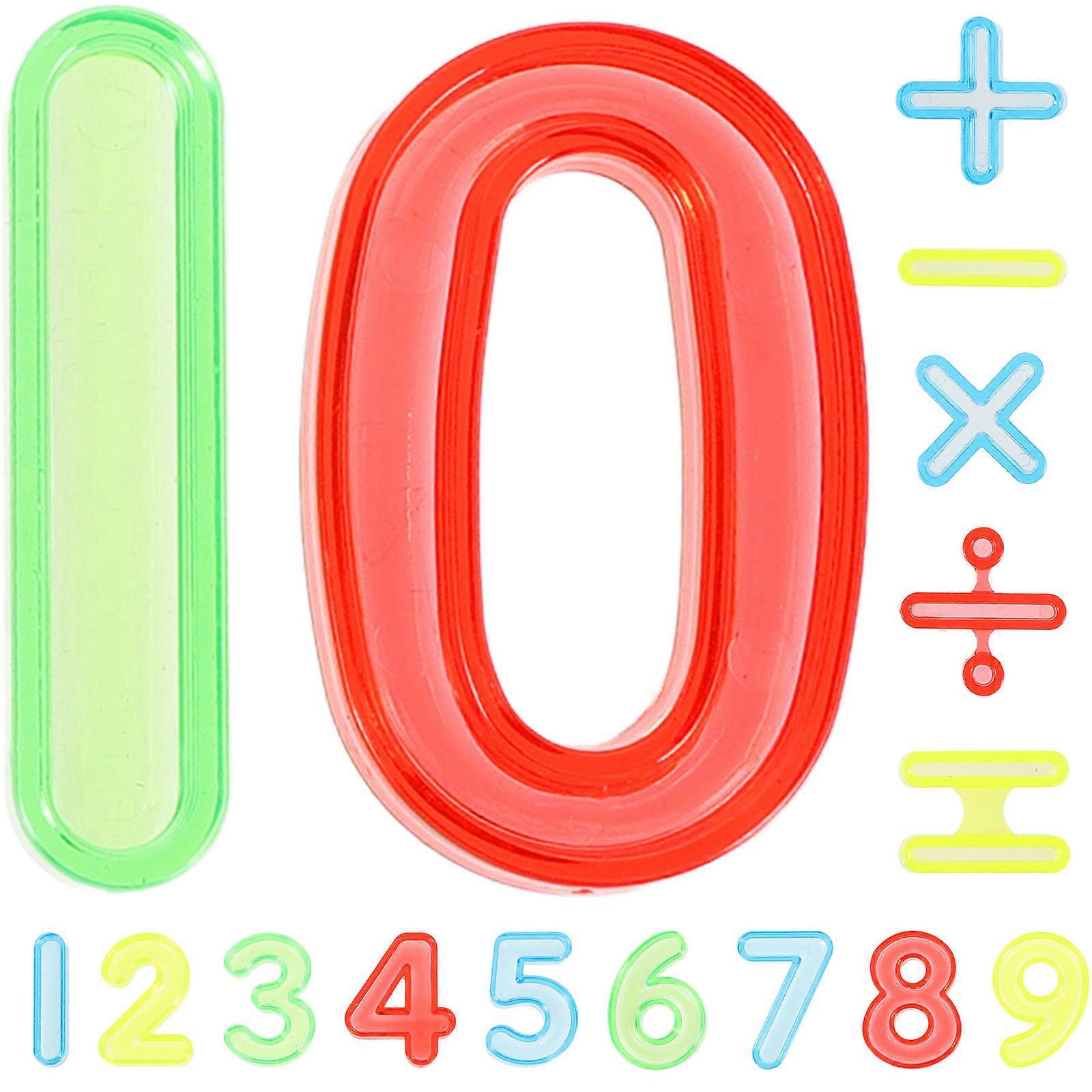 Children's Math Calculation Puzzle Toy For Home Learning 14.00X8.00X3.50cm Educational Design 1 Set