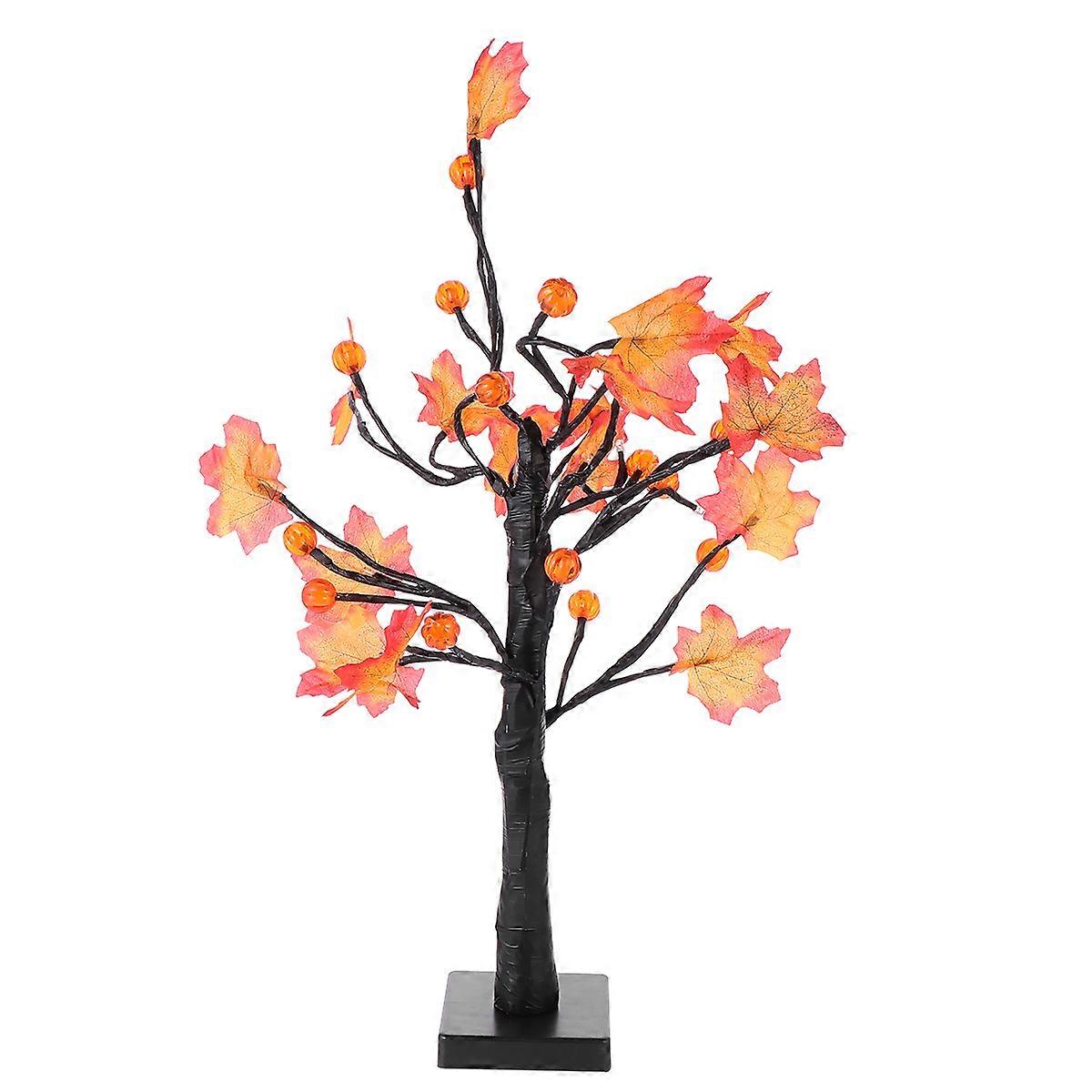 Lighted Fall Maple Tree Decoration Maple Leaf Light Design Home Decor 40x10x10cm 1Pc