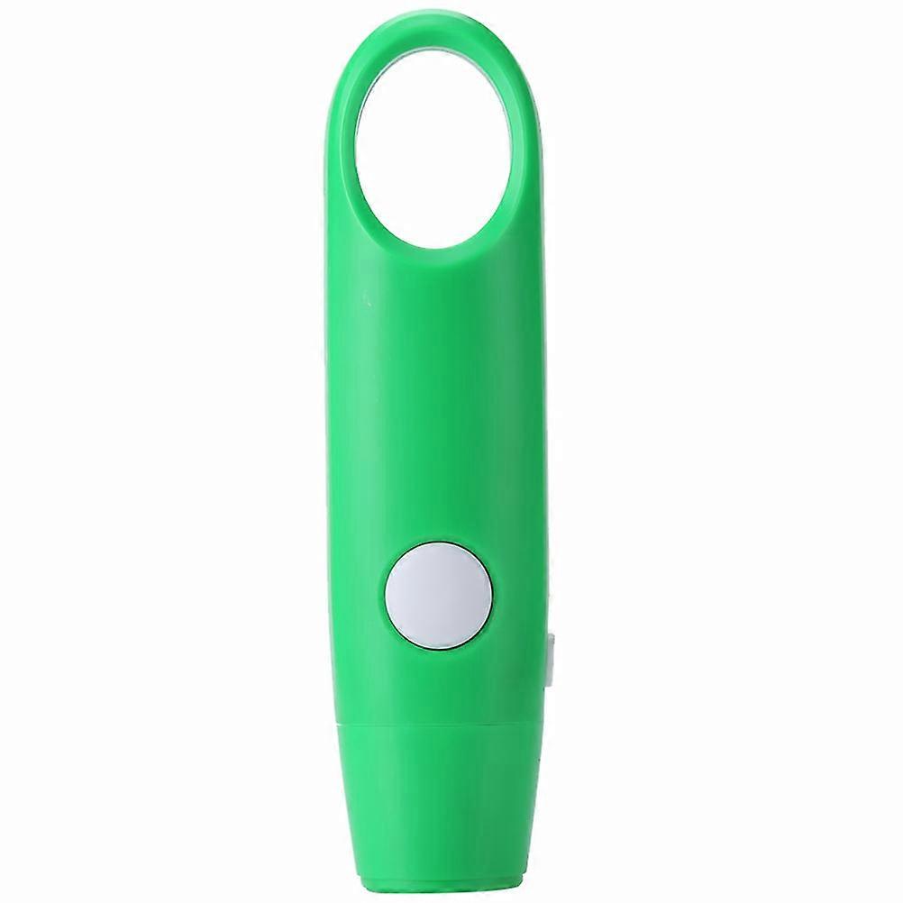 Loud Plastic Whistle for Outdoor Use Green Easy to Play and Carry Lightweight Ideal for Sports and Gifts