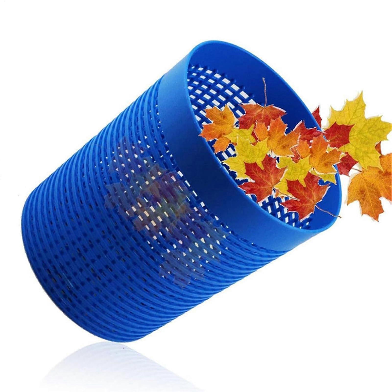 Swimming Pool Leaf Canister, Net Filter Catch Canister Maintenance Cleaner Accessory Large Capacity Filter Sieve for Home Garden Park Blue