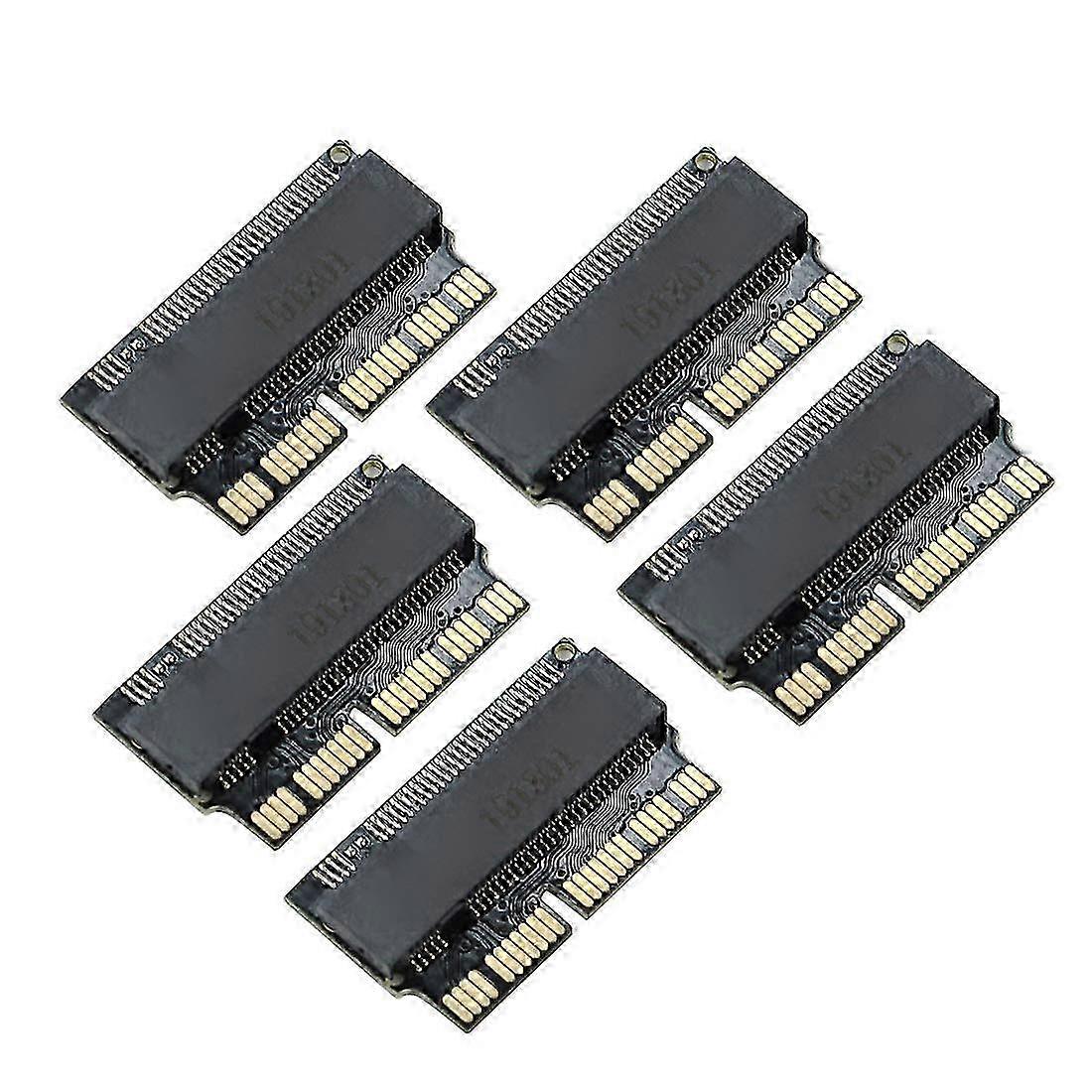 Placa Adaptadora SSD NVMe PCIe M.2 NGFF para MacBook Air Pro Compatível 2013-2015 (Pacote com 5)