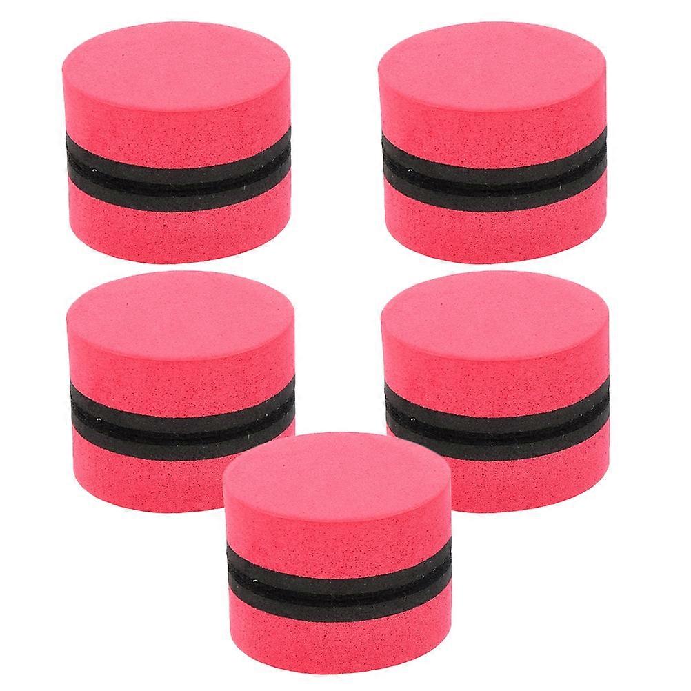 Magnetic Whiteboard Erasers (10pcs) Dry Erase Board Cleaners for Office & Home, Felt Material, Chalkboard Compatible
