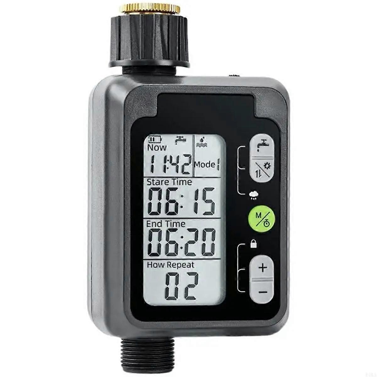 Multipurpose Garden Irrigation Timer, Multiple Modes, Automatic Lawn Watering Timer, Efficient Gard