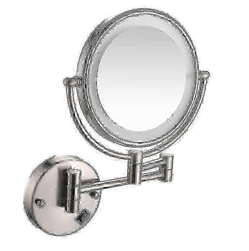 10x Led Lighted Wall Mounted Mirror Câblage