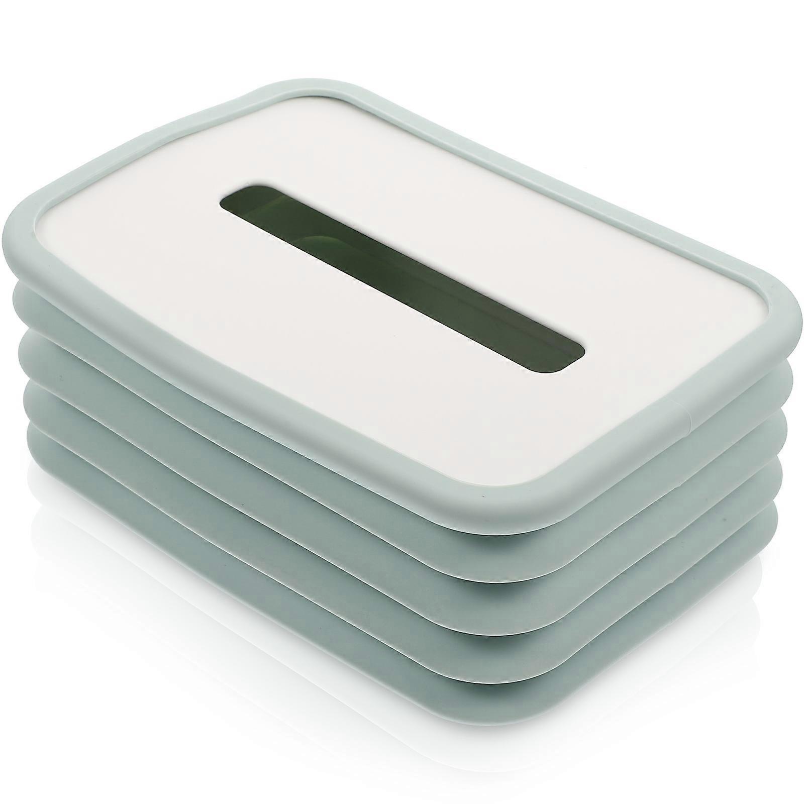 Silicone Tissue Dispenser Designed For Home And Office Use In Compact Size With Foldable Shape Ideal For Living Room And Bedroom 1Pcs
