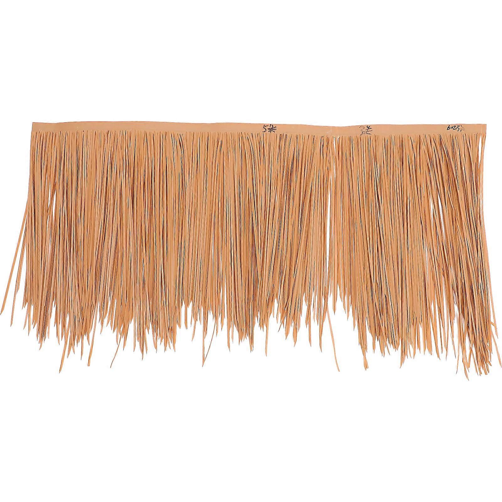 Simulation Straw Roof For Landscaping Decor In Vivid Shape With Sunproof Functionality 1 Piece