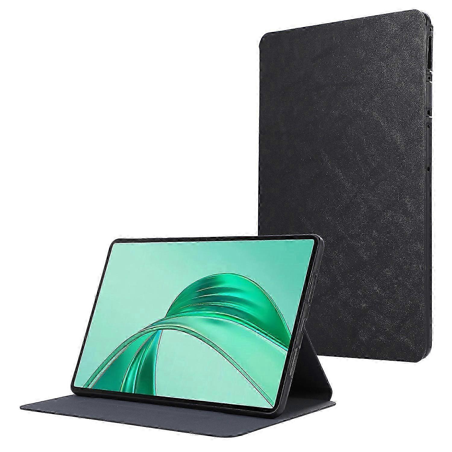 For Honor Pad X8a Shockproof Case PU Leather Tablet Cover with Stand-Red