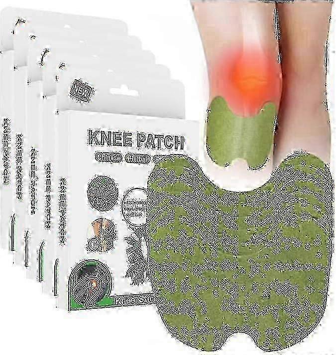 60pcs Knee Pain Relief Patch, Heating Patch, Self-heating Moxibustion Patch
