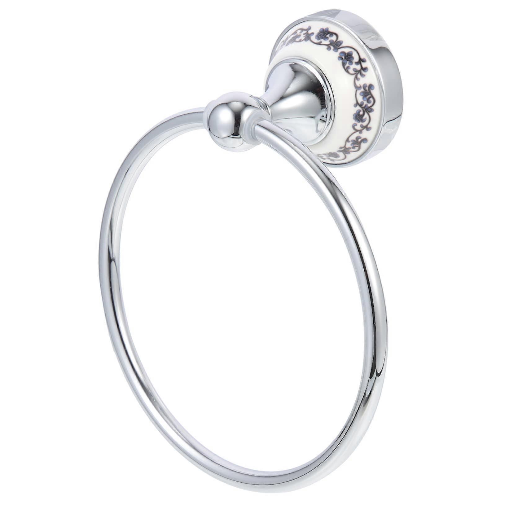 Durable Towel Ring Wall-Mounted Bathroom Accessory, Rust-Resistant, Easy to Install, Modern Design
