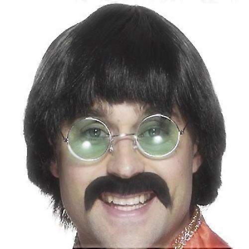 Smiffys 70s Mersey Wig & Moustache
