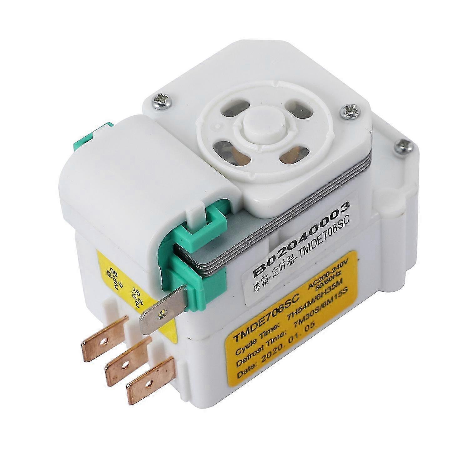 Mechanical Defrosting Timer for Refrigerators - TMDE706SC Defrost Timer for Universal Fridges