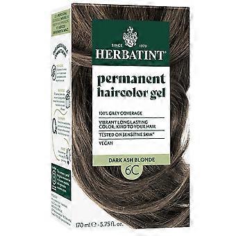 Herbatint Dark Ash Blonde Hair Colour 6C 170ml - 4 Pack
