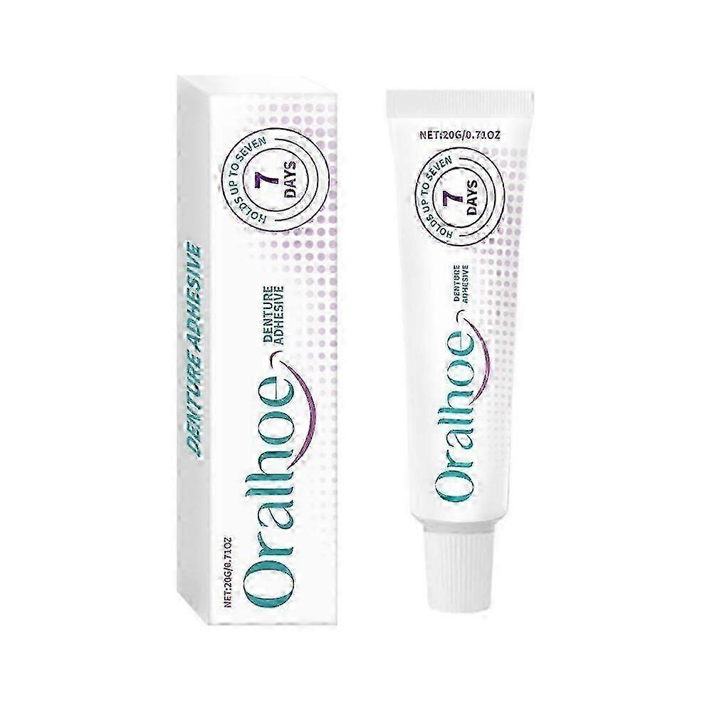 7-Day Thermoplastic Denture Adhesive with Cushion - Reliable Fix for Your Smile