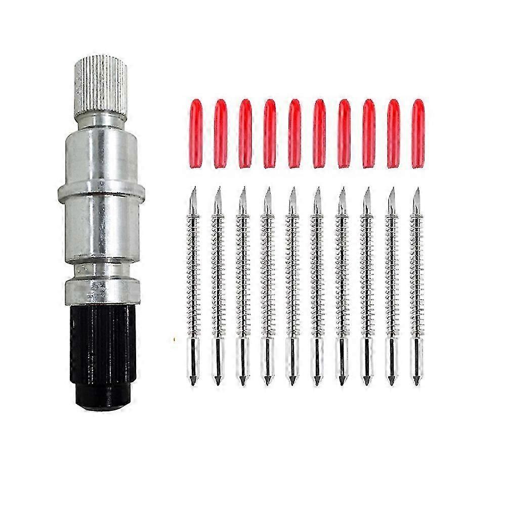 45-Degree Vinyl Cutting Plotter Blades for CB09 and CB09U Graphtec Models, 50-Pack with Blade Holders