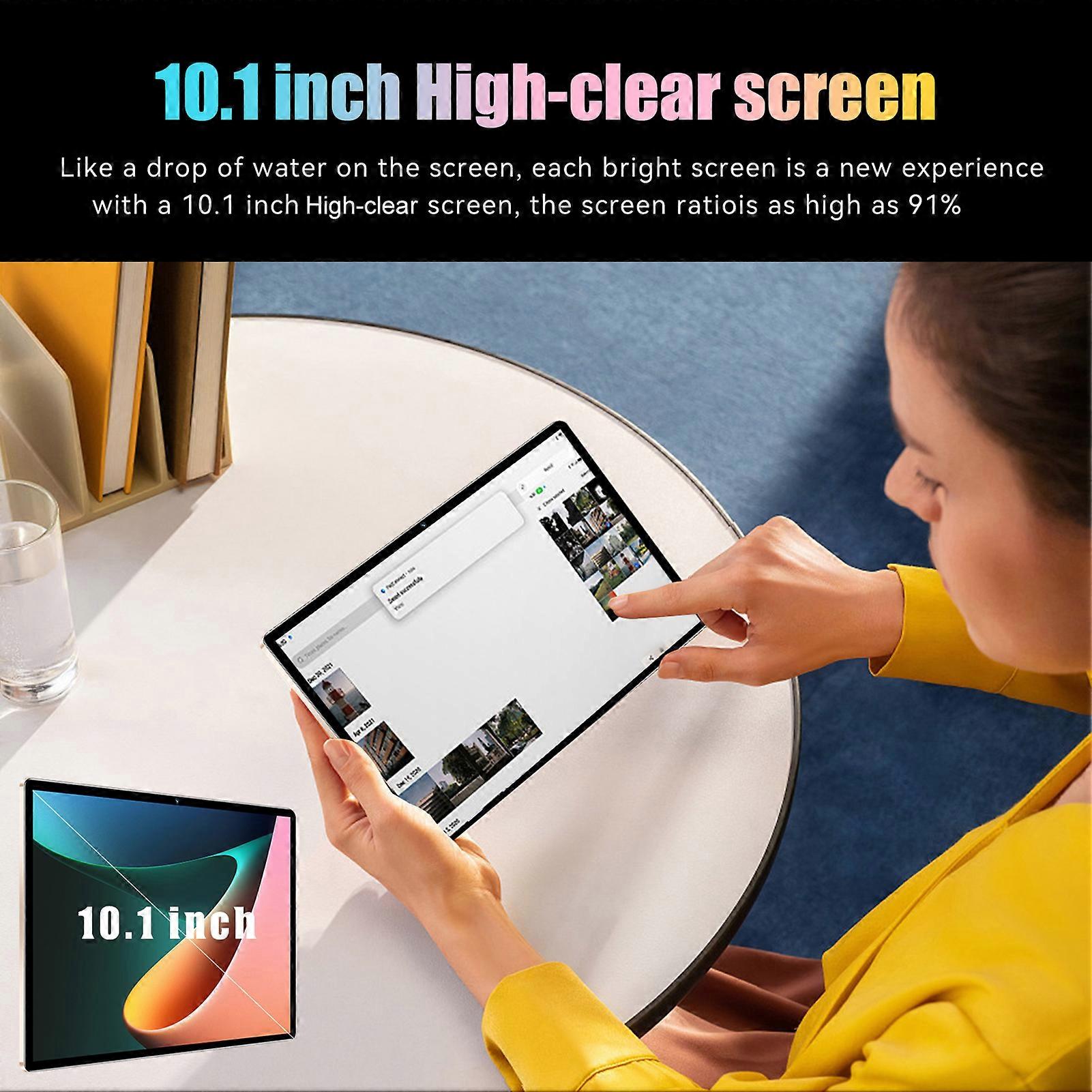 Tablet 6GB RAM 128GB 10.1" FHD Android 13 Octa-Core 6000mAh