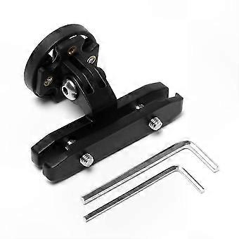 Suporte de luz traseira de radar retrovisor de bicicleta Suporte de suporte de espigão de selim Acessório adaptador de berço adequado para equipamento de segurança de ciclismo