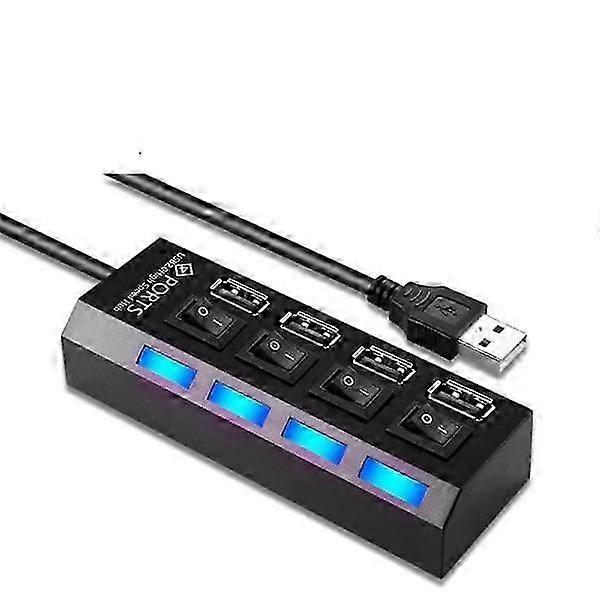 USB Splitter Multifunktionsschnittstelle Hub Hub Laptop Mehrzweck U Disk Socket Erweiterung Cs schnell