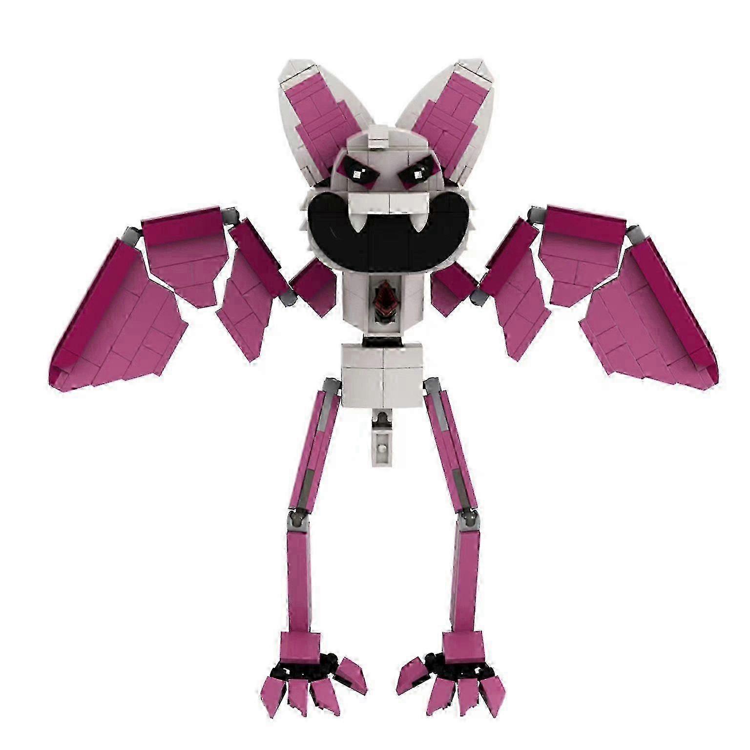 Poppy Playtime Action Figures with Yarnaby Pianosaurus & Doey Building Blocks - Smiling Critters Toys for Kids