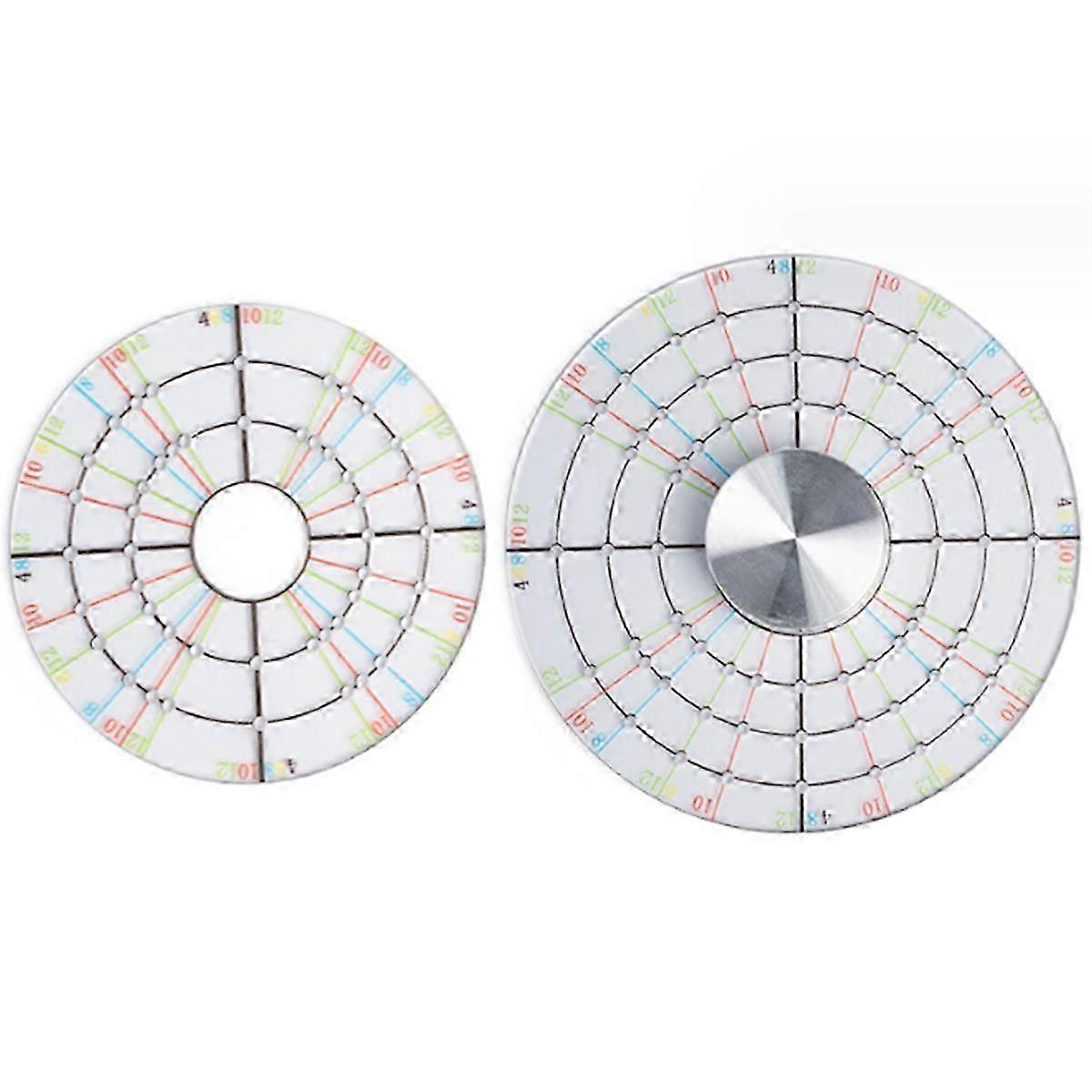 2Pcs Ceramic Pottery Trimming Spinner Tools