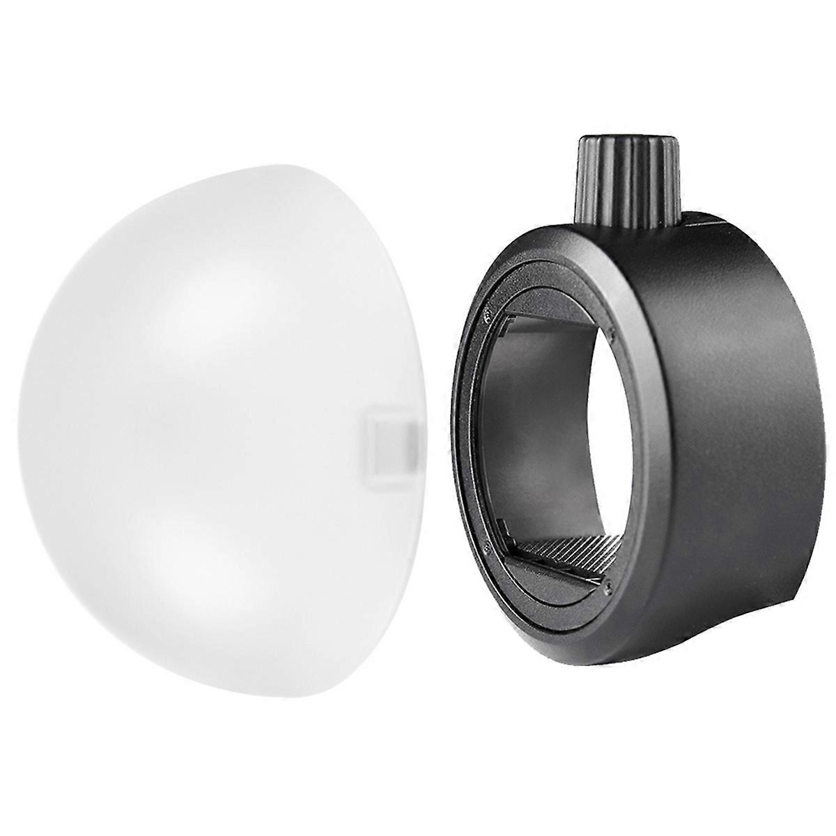 Dome Diffuser Flash Adapter Kit Compatible with for AD200 for Camera Flash Accessories