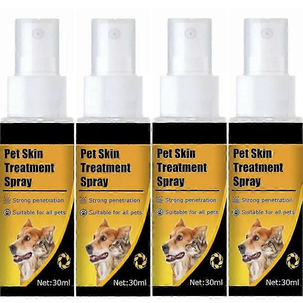 ספריי לעור לכלבים טיפול מרגיע טבעי לחיות מחמד