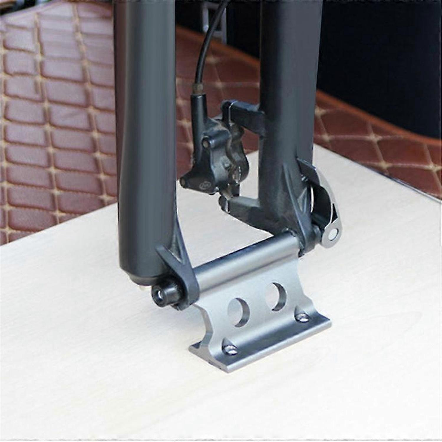 Bike Front Fork Quick Release Retaining Clip Portable Black