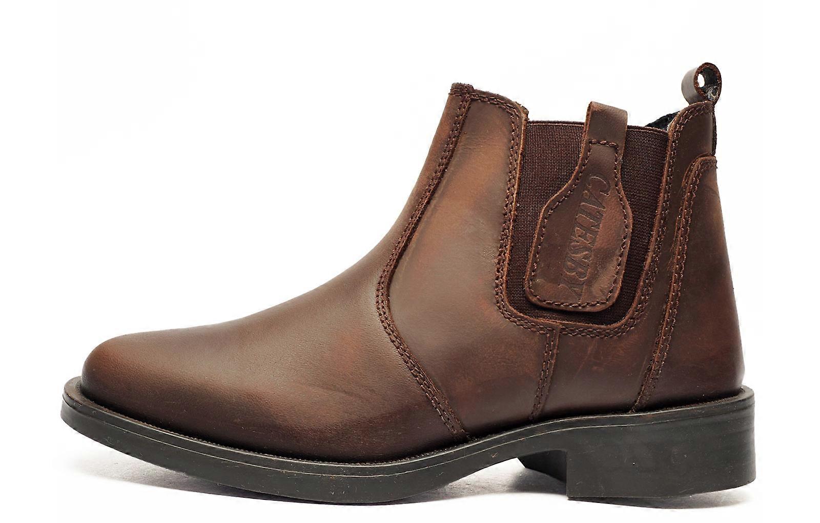 Catesby Longtown Leather Boots Brown