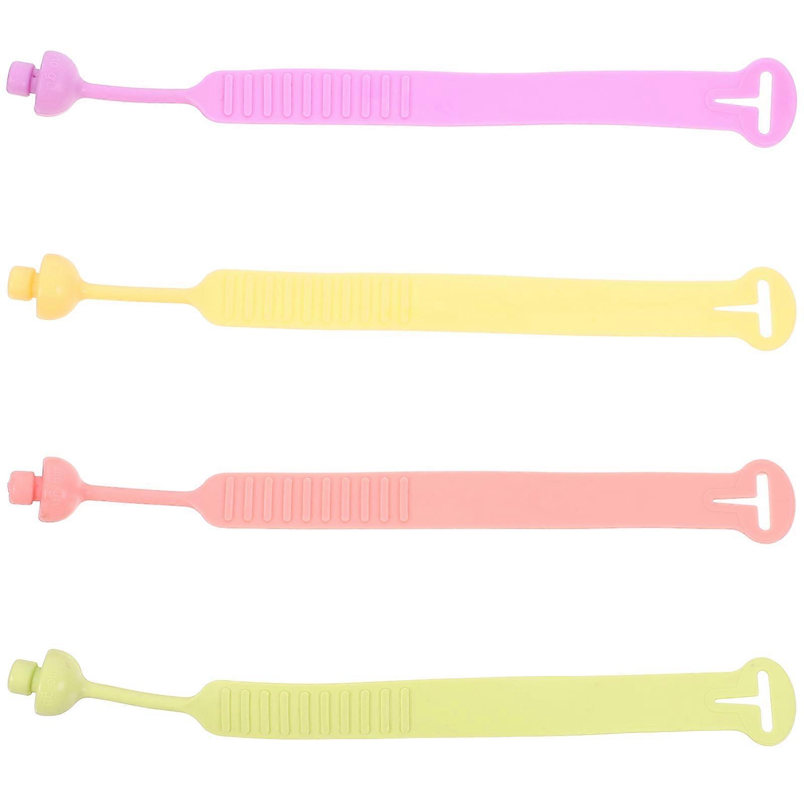 Silicone Toilet Seat Lifter 4Pcs Mushroom Shaped Handle Comfortable Grip For All Ages Home Offices Space-Saving Design