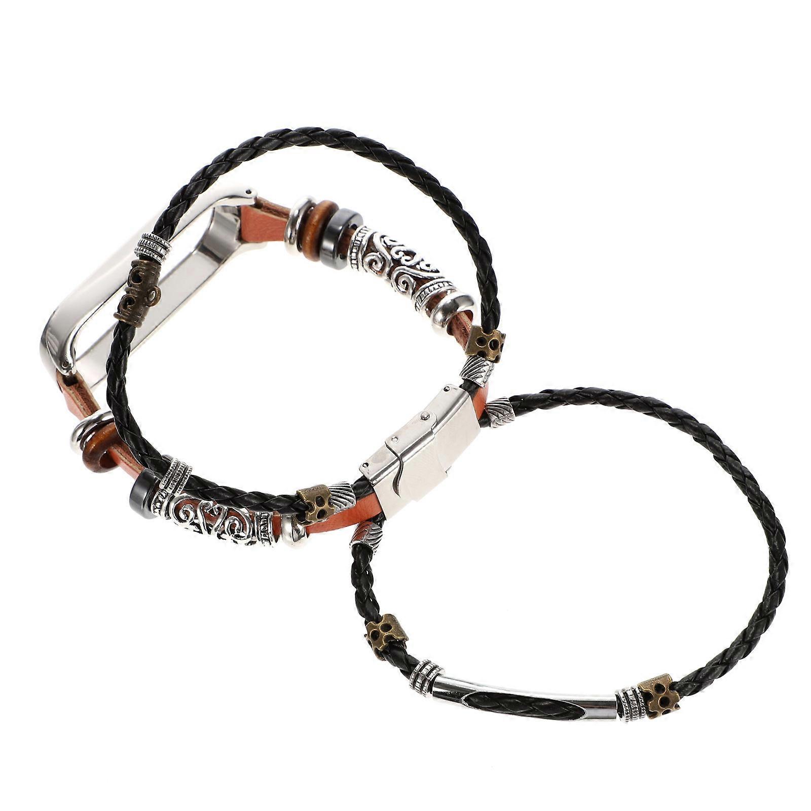 Metal Wristband Smart Band 6 Strap For Men And Women Daily Use 21.5x2.6cm 1Set