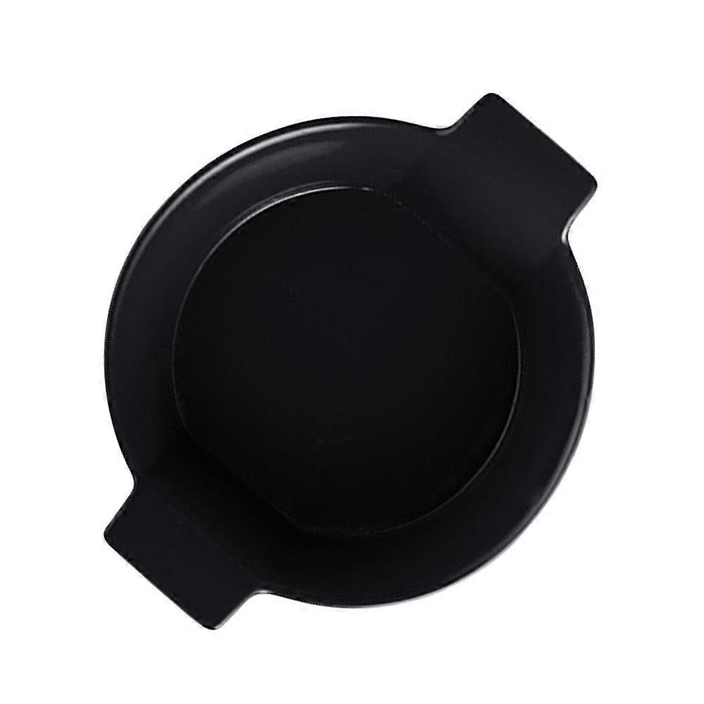Ceramic Soup Bowls Double Ear Serving Bowl For Daily Use Round Shape 9 Inches Diameter Easy to Clean 1Set