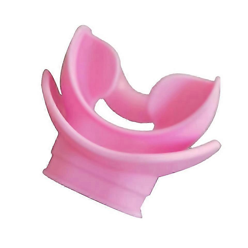 For Moldable Silicone Diving Bite Mouthpiece Regulator Pink