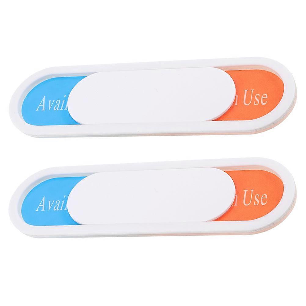 in Use Sign Door Sign for Office Use 4Pcs Multi Material