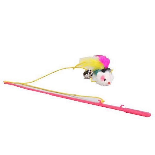 Cat Teaser Mouse Dangler Rod for Kitten Exercise