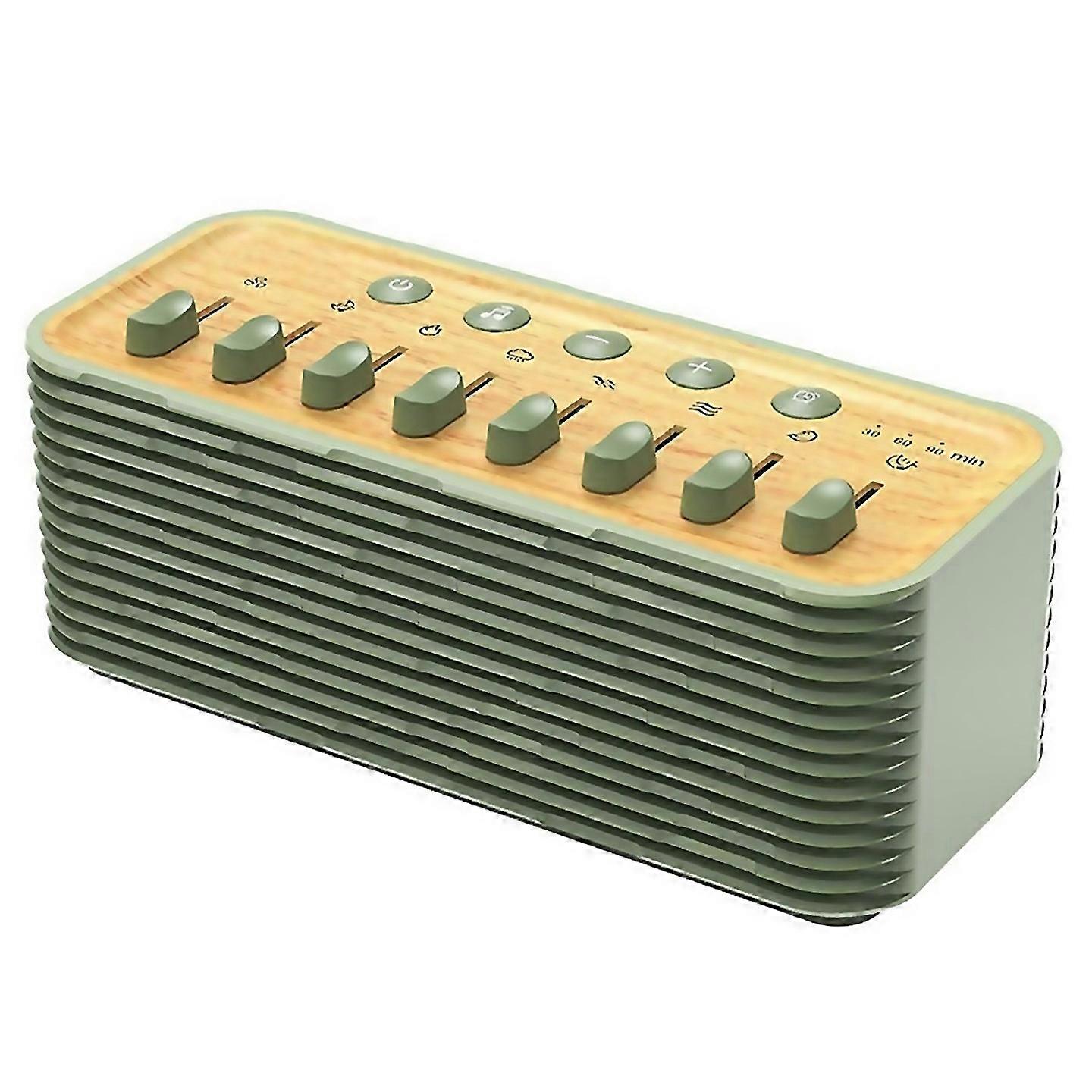 For Noise Sleep Sound Bluetooth Speaker Machine With 8 Nature Sound Mini Speaker Music Center