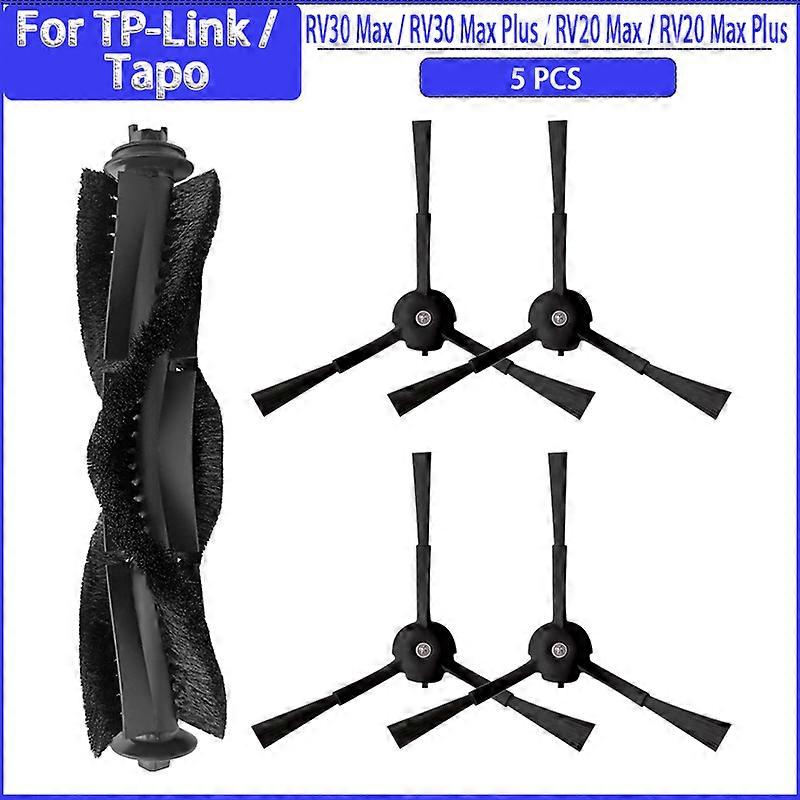 Apply Roller Side Brush Filter Mops For TP-Link Tapo RV30 Max / RV30 Max Plus / RV20 Max / RV20 Max Plus Robot Vacuum Accessories