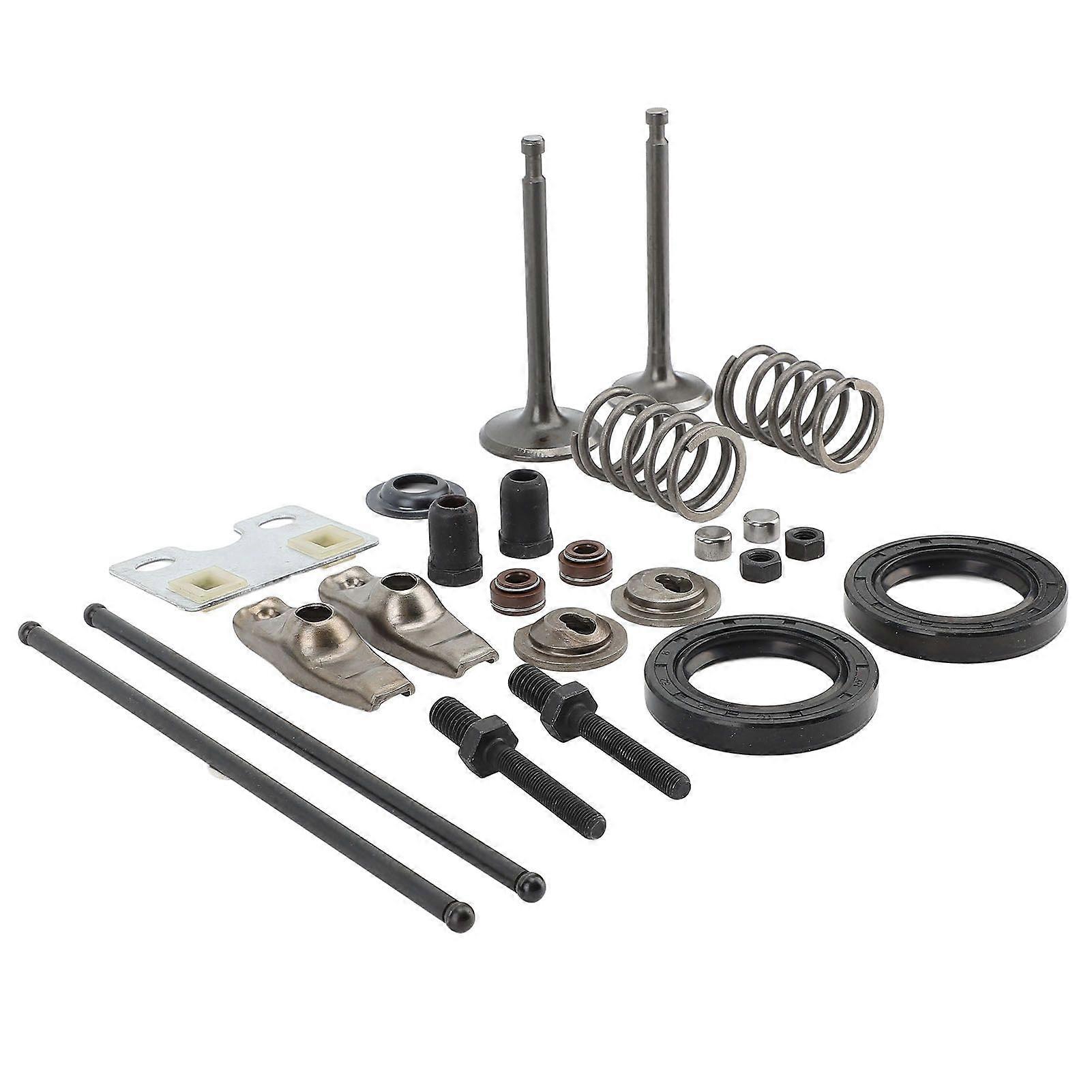 24PCS Valve Push Rod Kit Improve Engine Performance Metal for GX340 GX390 11hp 13hp Engine