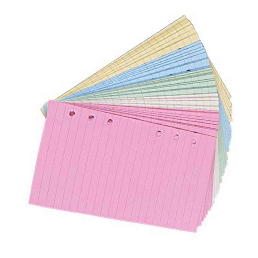 Notebook Loose-Leaf Paper A5 Refill Paper for Writing 9Sets Colorful