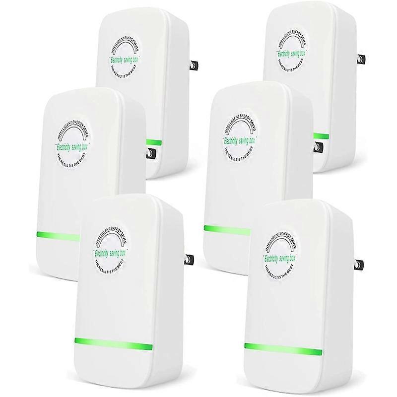 Power Saver Energy Saver Device, 6 Pack Smart Power Saver Pro EU Plug