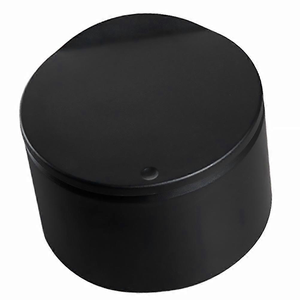 Compact 2Pcs Mini Dustbins With Odor Isolation Feature Versatile Waste Container Ideal For Travel And Camping Use In Black Color