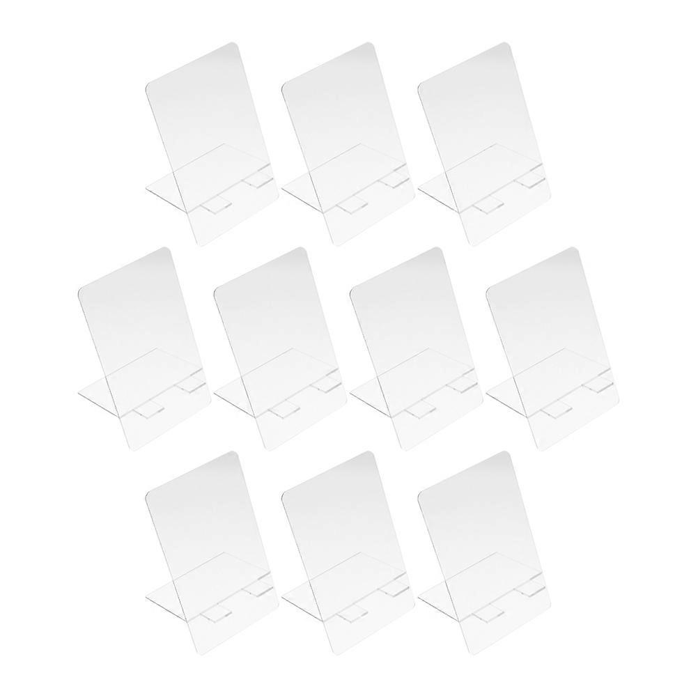 Multi-Functional Acrylic Memo Board Desktop Writing Board with 10Pcs for Home