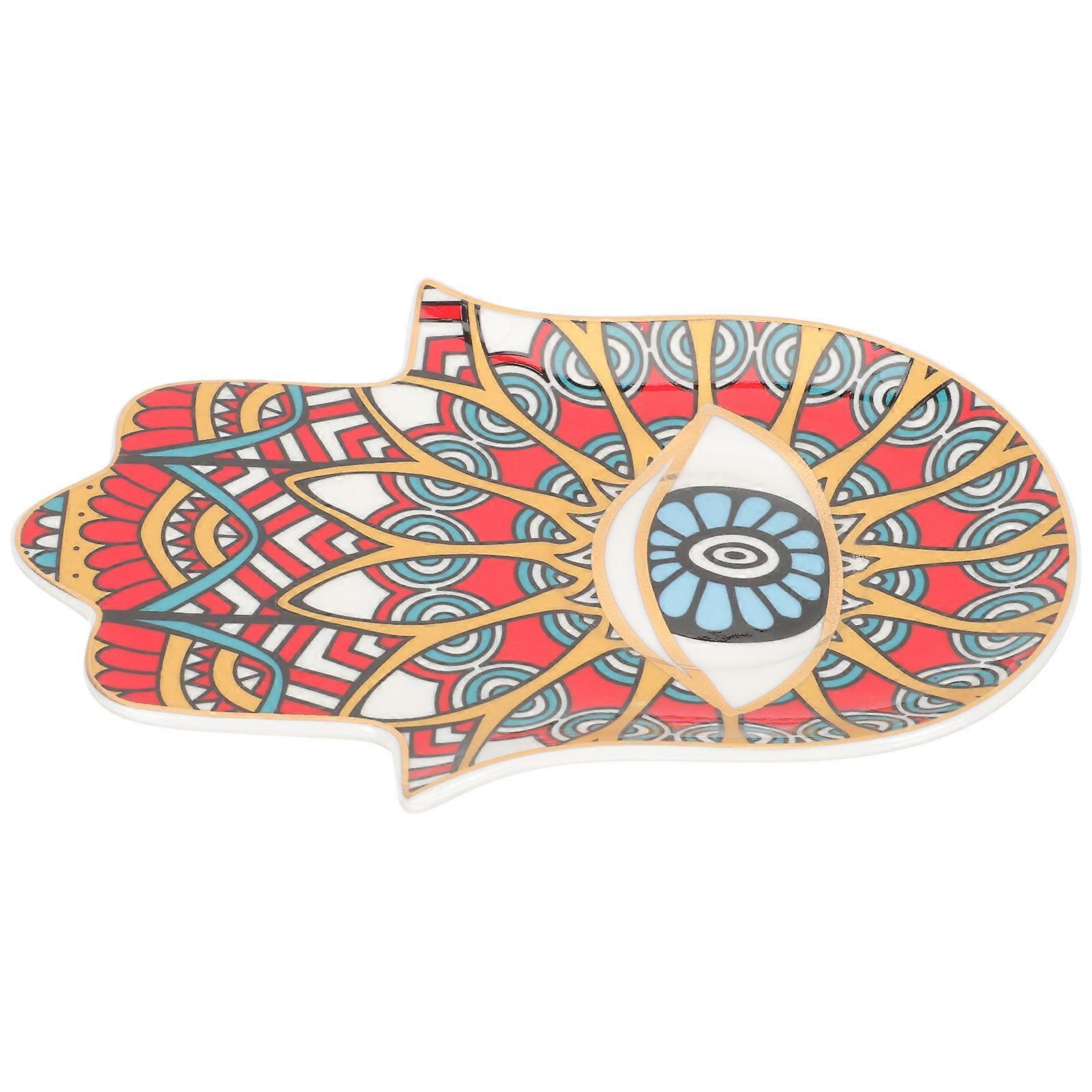 Rectangular Jewelry Storage Trays For Entryway Decoration Featuring Decorative Design 5Pcs