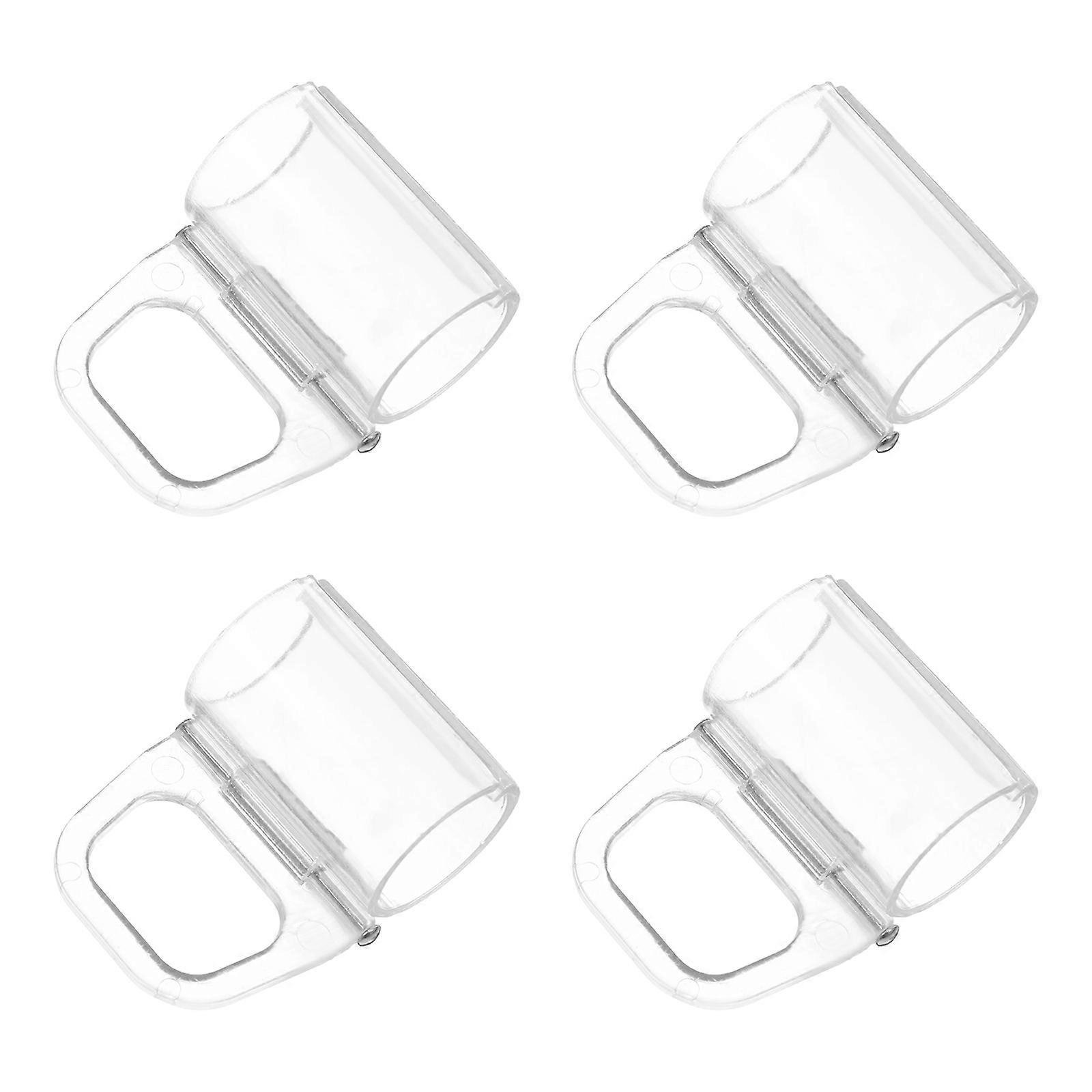 Cordless Blinds Pull Handle Cordless Blind Handles for Curtain Clips 20Pcs