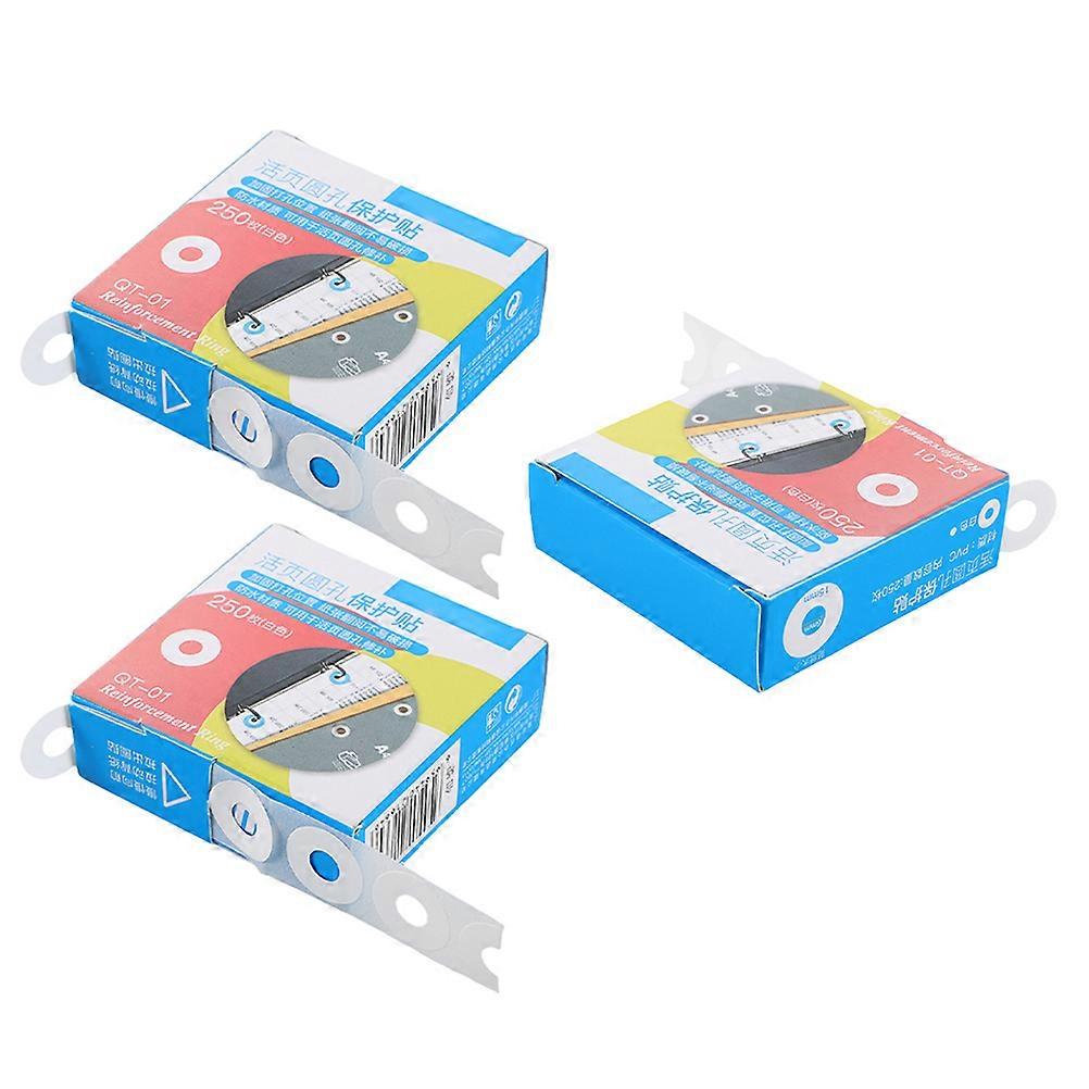 Paper Hole Reinforcements Hole Punch Reinforcement Sticker with 1500Pcs