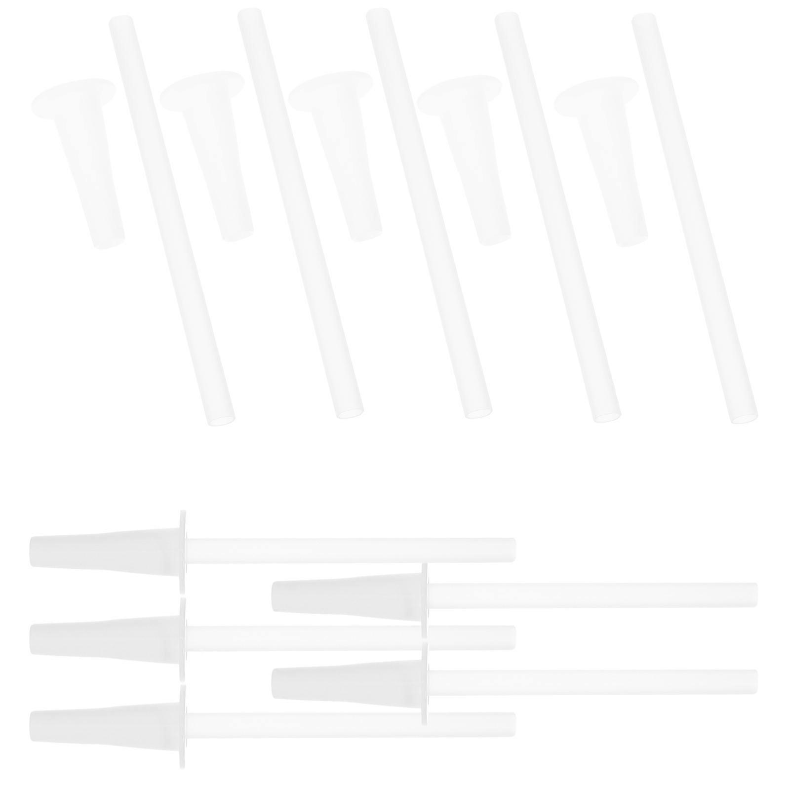 Silicone Straw Multi-Function Straw for Drinking 10Sets with Nozzle